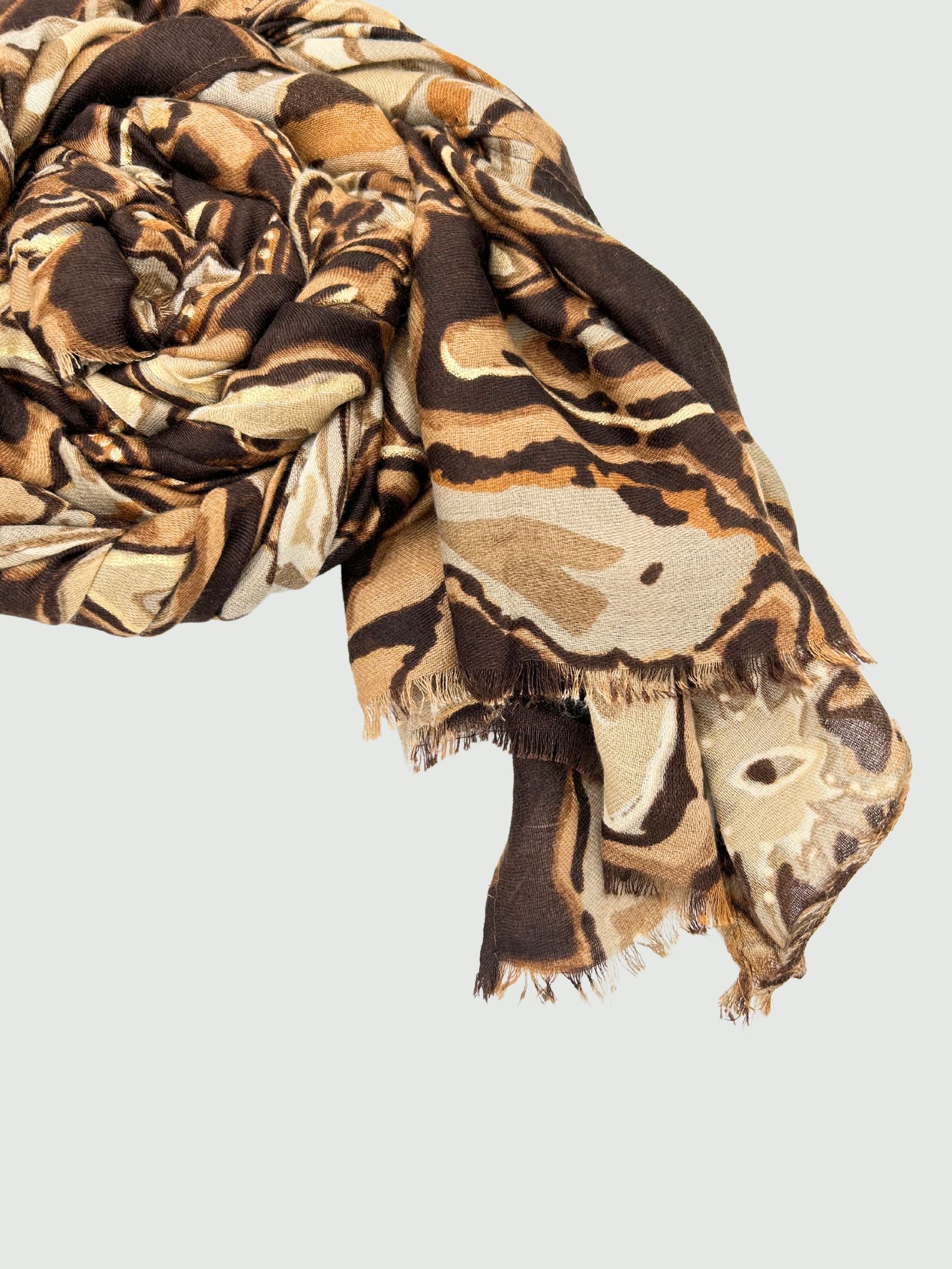 Foulard marron Maé