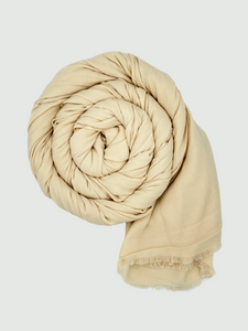 Foulard beige Oria