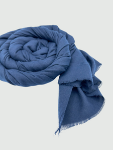 Foulard bleu marine Oria