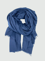 Charger l&#39;image dans la galerie, Foulard bleu marine Oria
