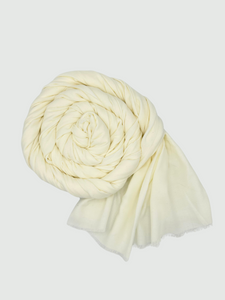 Foulard blanc Oria