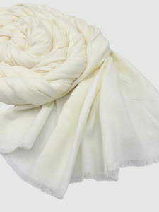 Foulard blanc Oria