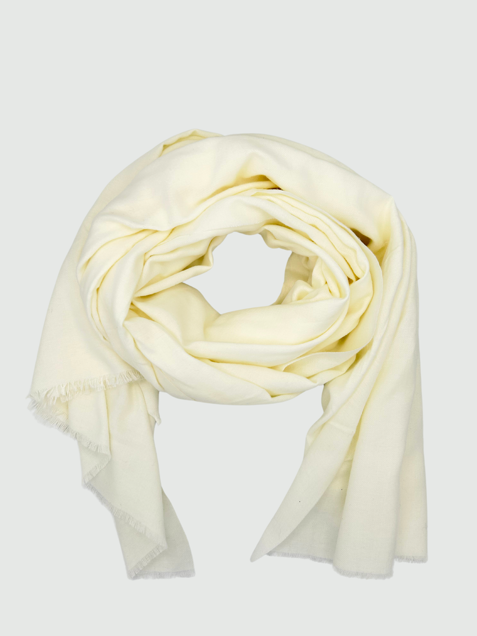 Foulard blanc Oria