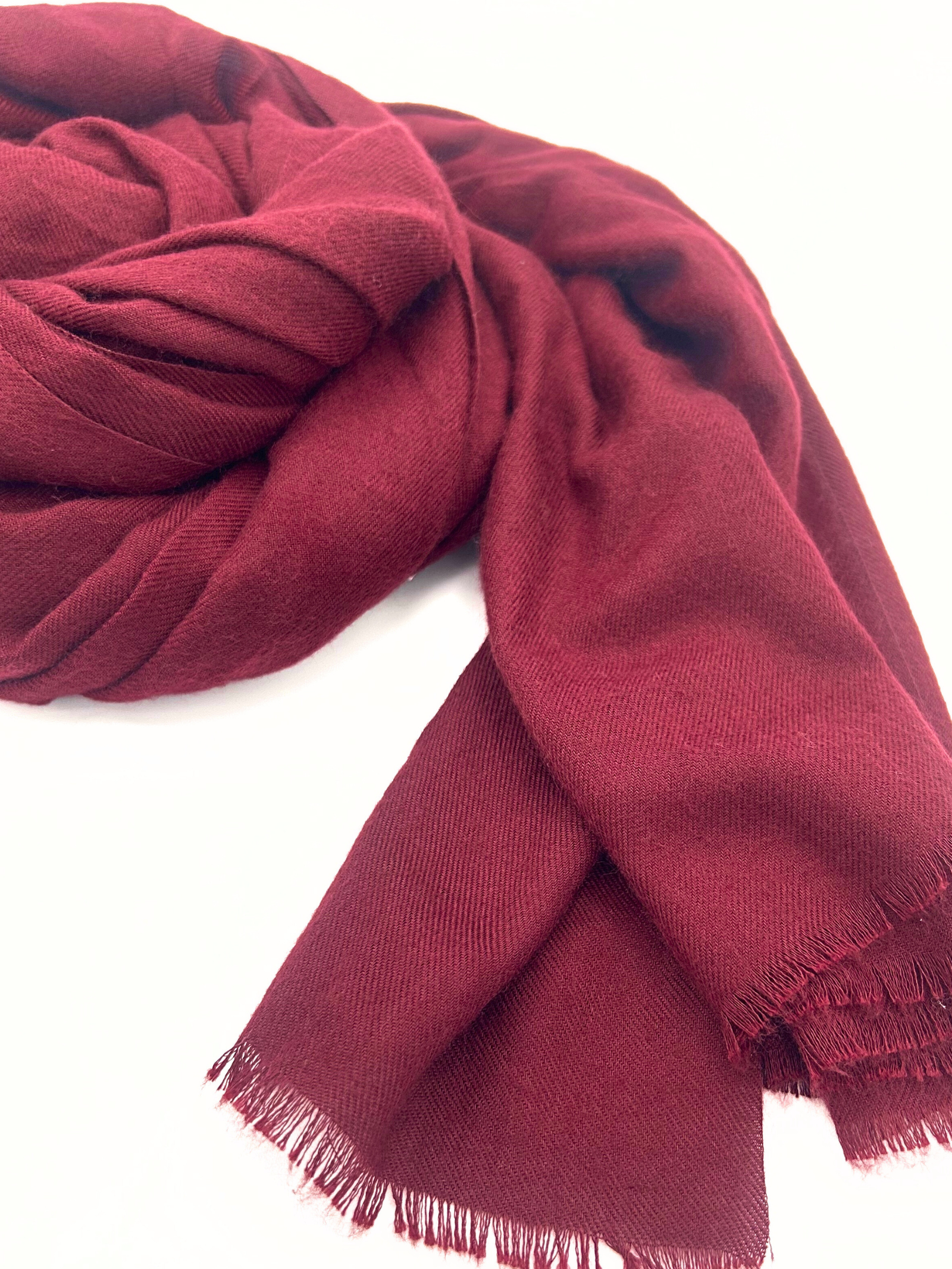 Foulard bordeaux Oria