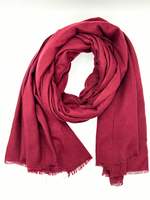 Charger l&#39;image dans la galerie, Foulard bordeaux Oria
