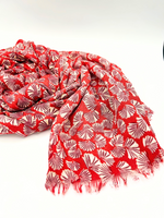 Charger l&#39;image dans la galerie, Foulard rouge Cathya
