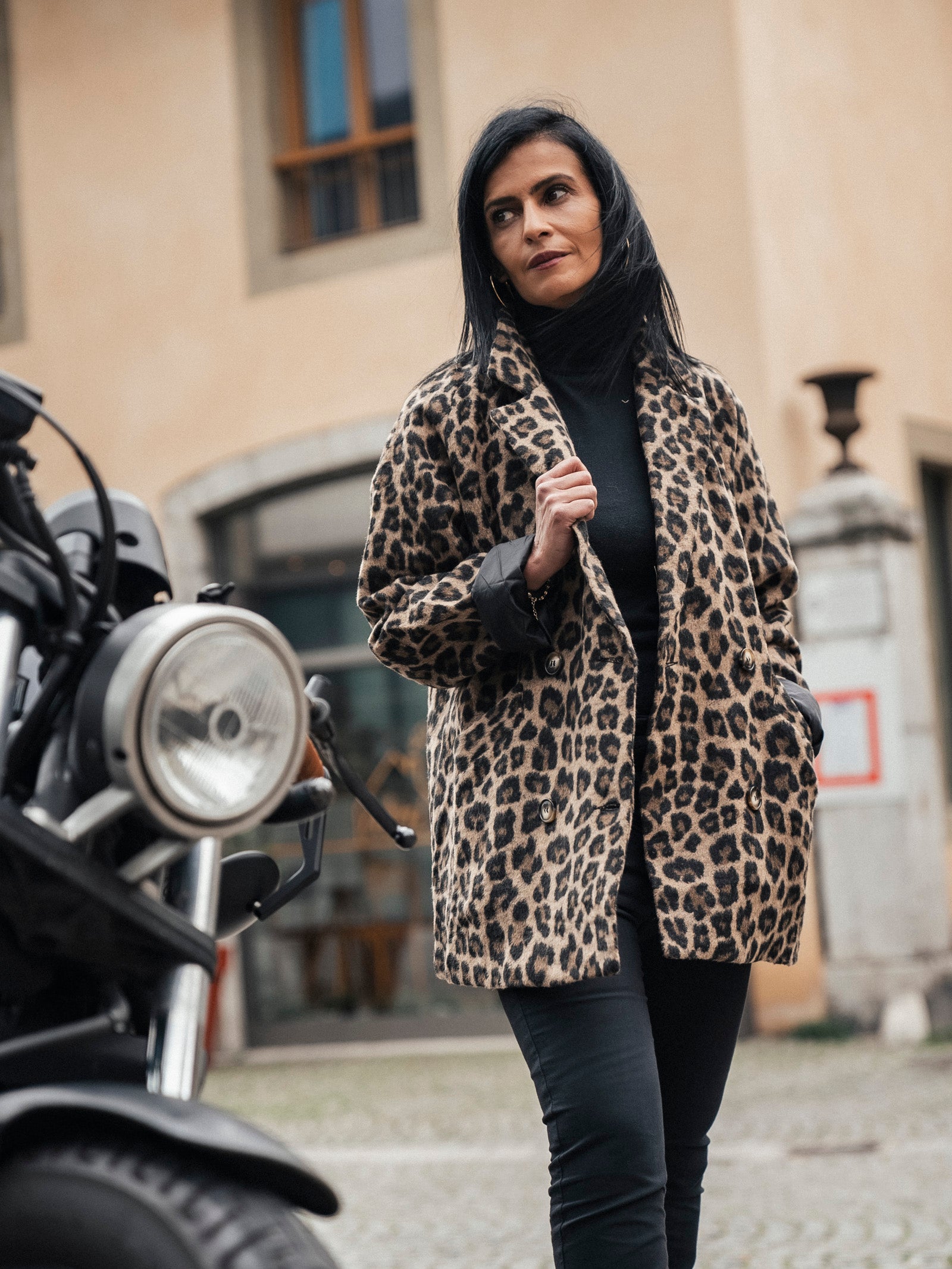 Veste leopard Vanessa