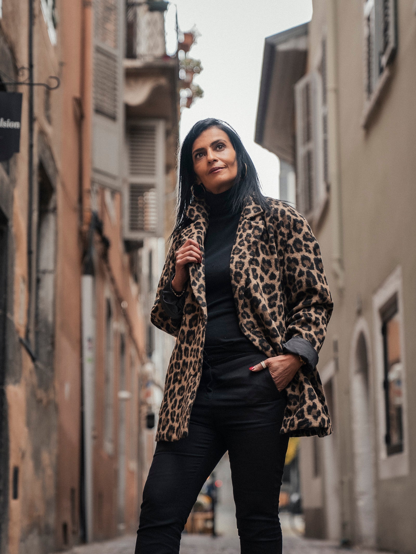 Veste leopard Vanessa