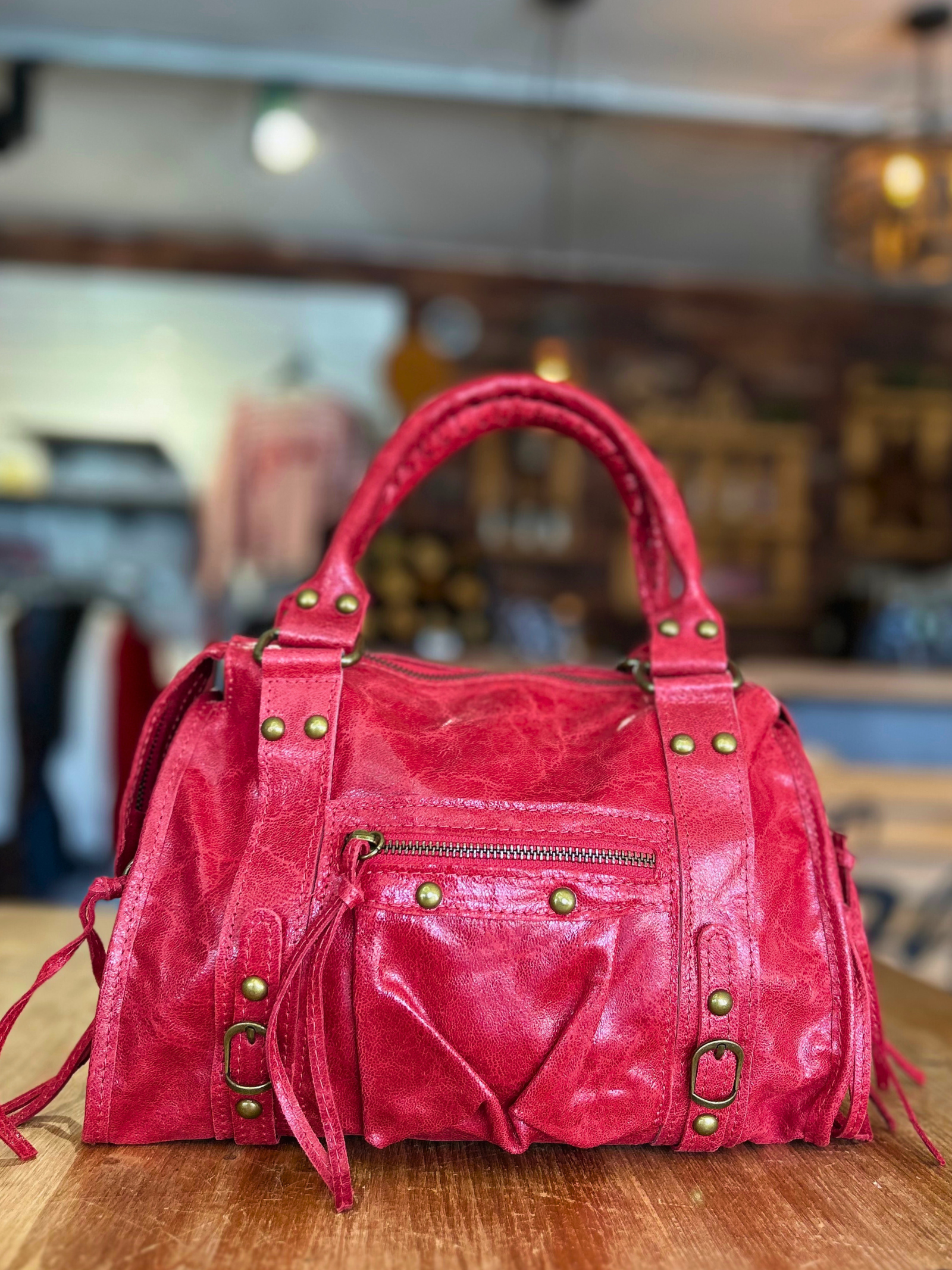 Sac moyen Mila rouge