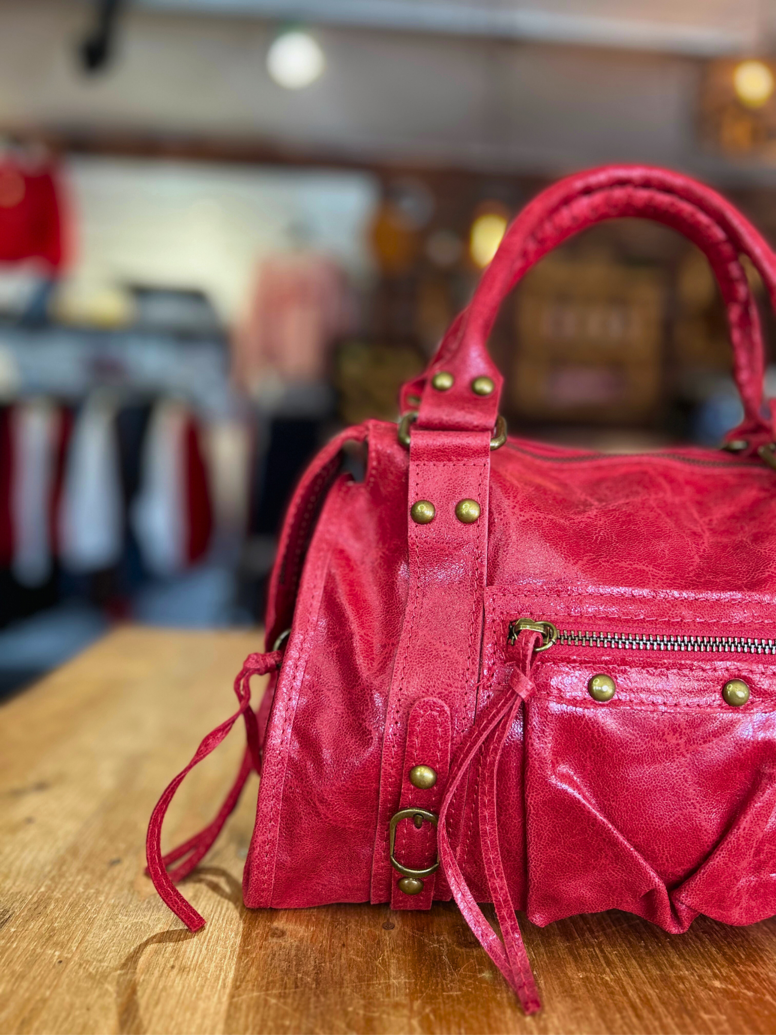 Sac moyen Mila rouge