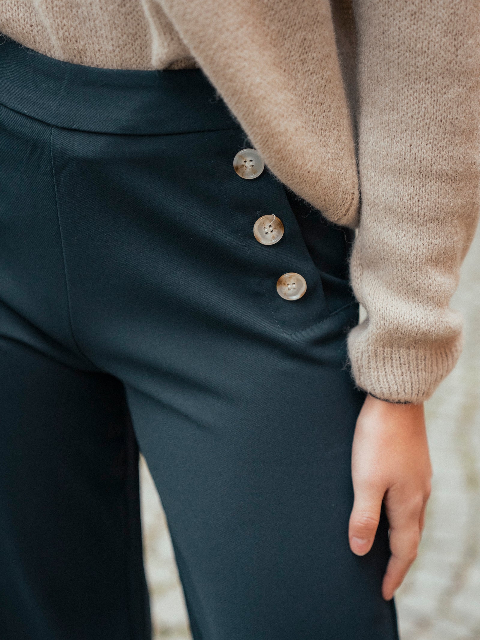 Pantalon noir Auriane